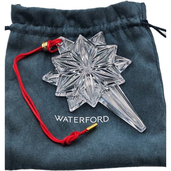 Waterford Crystal 2024 Annual Snow Star Ornament 1071510 New In Box - Picture 10 of 16